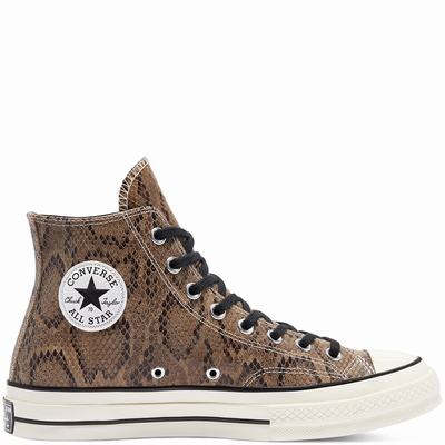 Férfi Converse Archive Reptile Chuck 70 Magasszárú Cipő CO0835964 Barna/Bézs